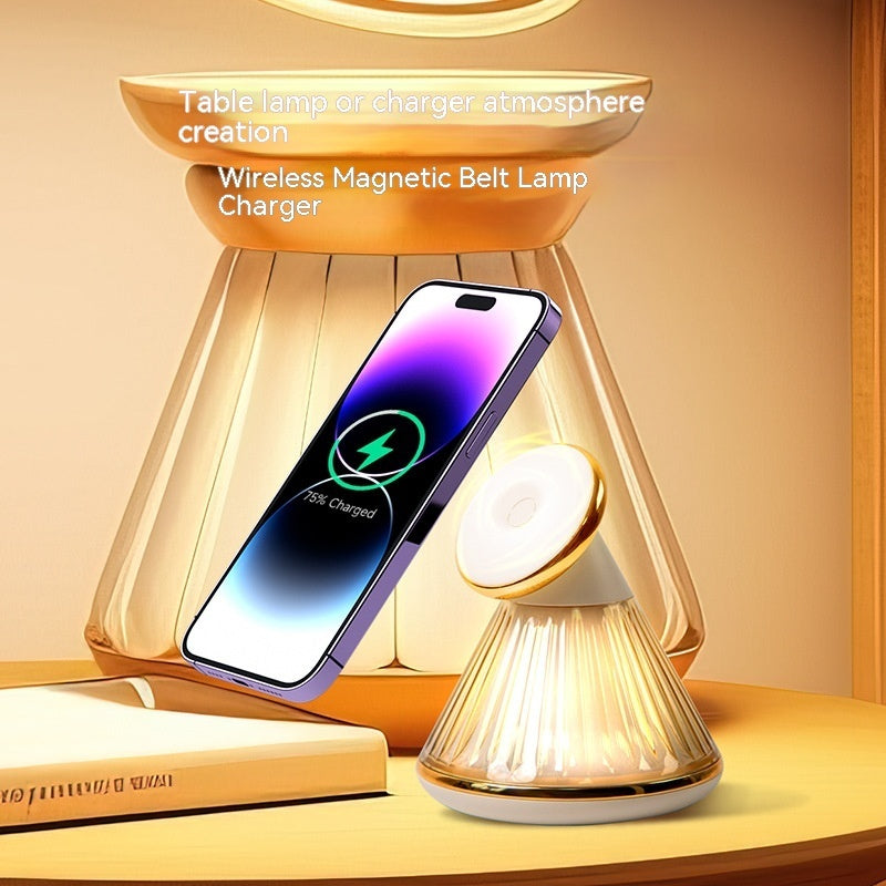 Night Table Lamp 15W Wireless Charger Magnetic Fast Wireless Seat ARZ