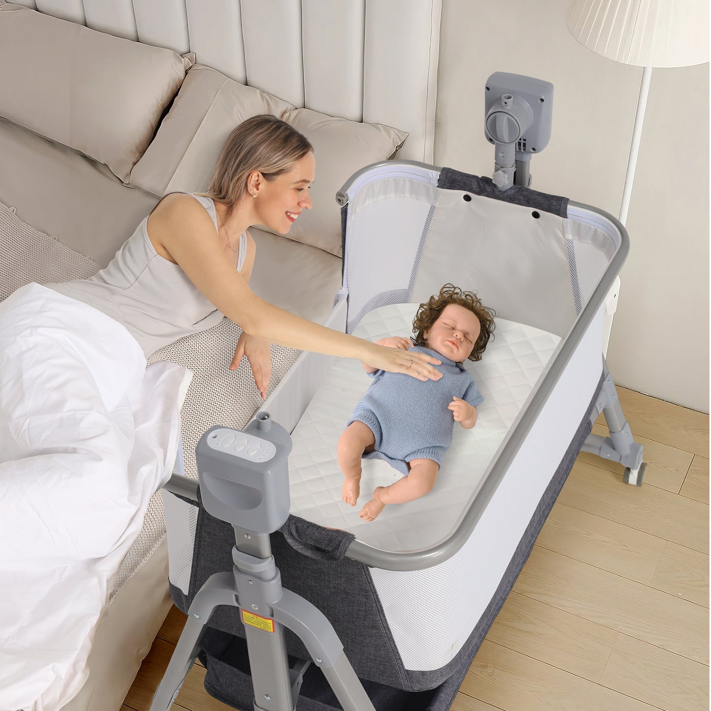 Home Fashion Simple Crib ARZ