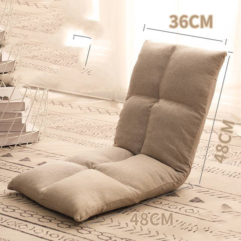 Bed Backrest Floor Small Sofa Folding Single Bay Window Computer Recliner ARZ