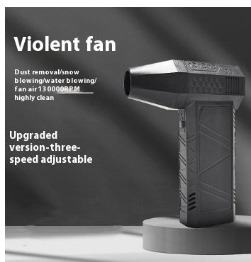 Mini Turbo Violent Fan Dust Blowing Gun ARZ