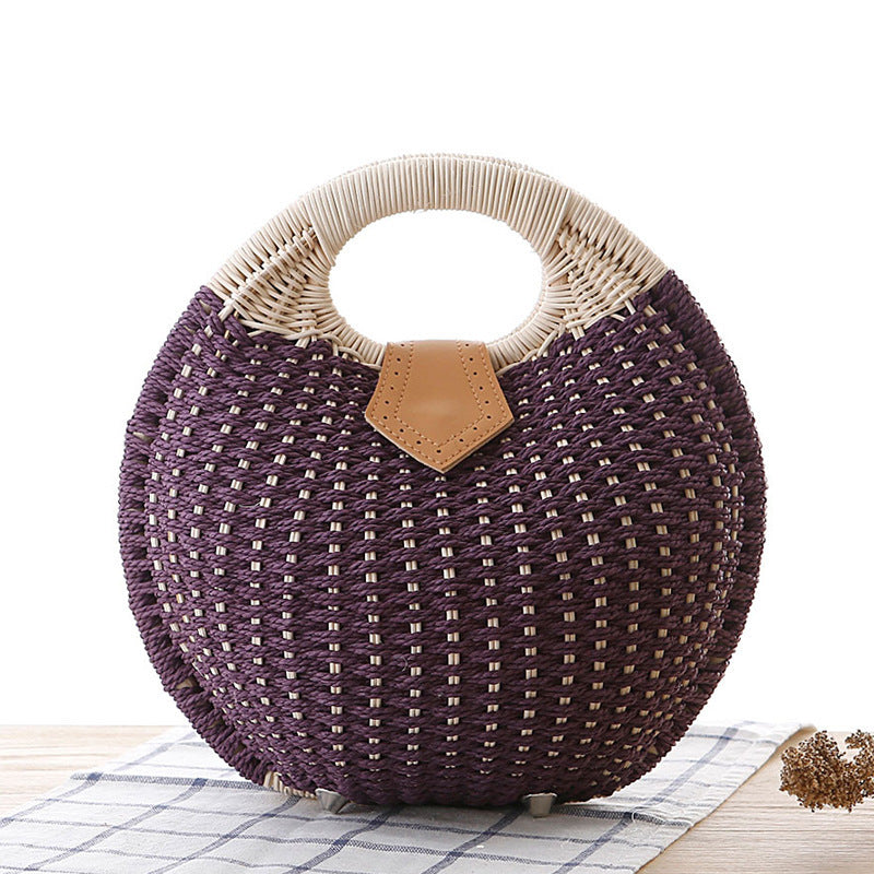 Rattan handbag ARZ