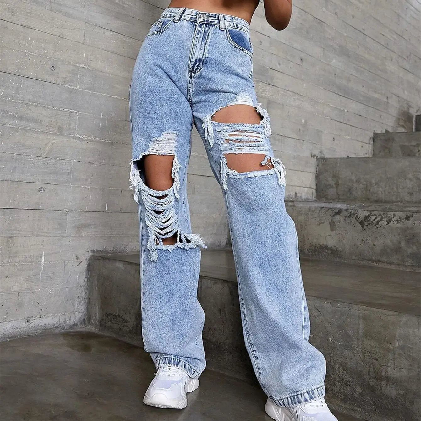 Women's Fashion Ripped Jeans ARZ