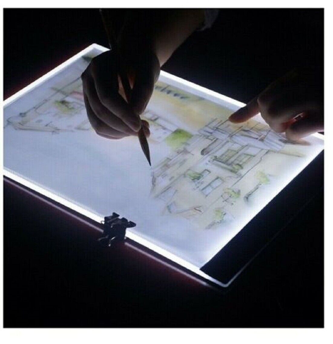 A4 LED Light Tracing Drawing Board Box Stencil Tattoo Copy Table Artist Craft ARZ