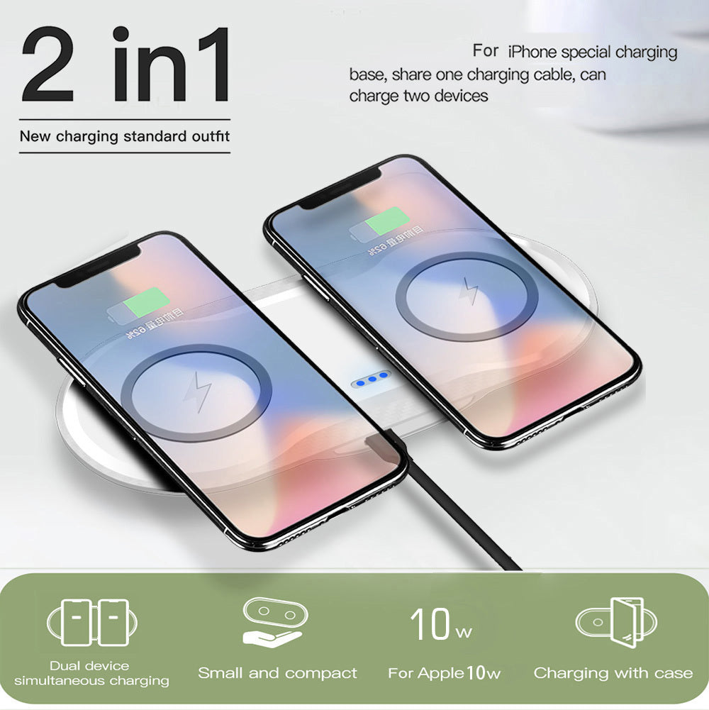 Wireless Charger Dual Mobile Phone Charger ARZ