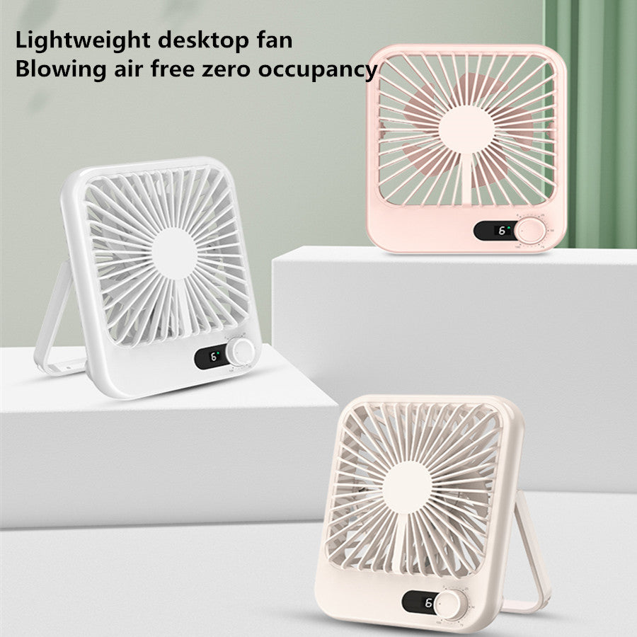 Portable Mini Hand Clip Fan USB Charging Quiet Desktop Electric Fan High Quality Student Dormitory Small Cooling Ventilador Fans ARZ