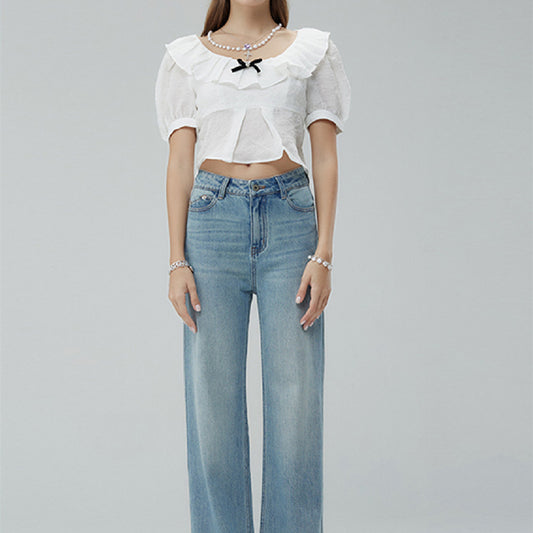 Casual All-match Wide Leg Pants Women ARZ