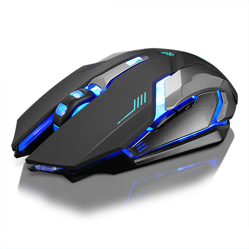 Mouse Wireless Rechargeable Notebook Desktop Home Office Universal Game Mute Luminous ARZ