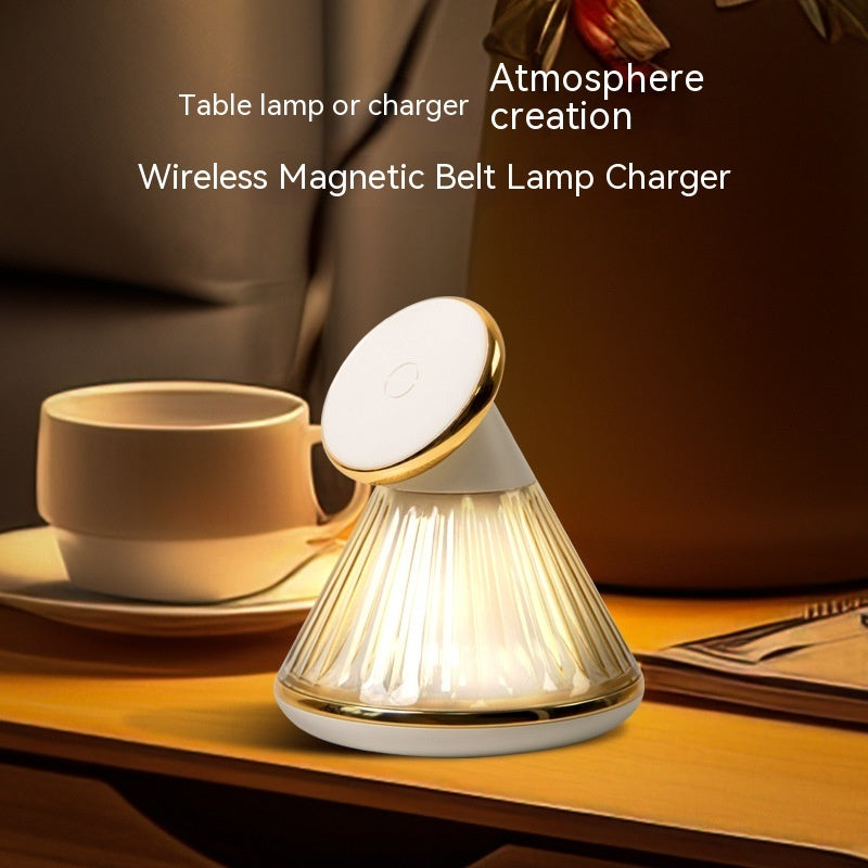 Night Table Lamp 15W Wireless Charger Magnetic Fast Wireless Seat ARZ