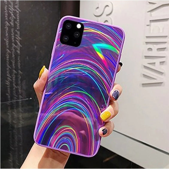 Rainbow Mirror Soft Case Phone Case ARZ