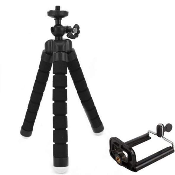 Compatible with Apple, Mobile Phone Mini Flexible Octopus Tripod Stand for Smartphone Clip Holder Mount Stabilizer Video Grip Monopod Table Gorillapod ARZ