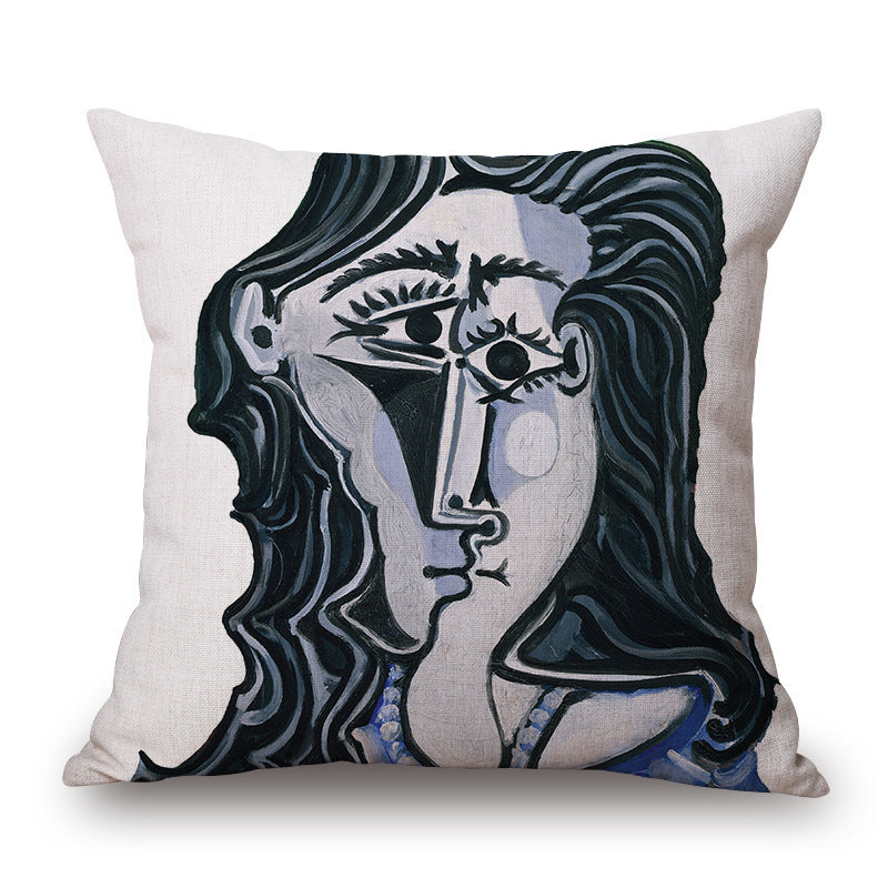 Picasso painting print pillowcase ARZ