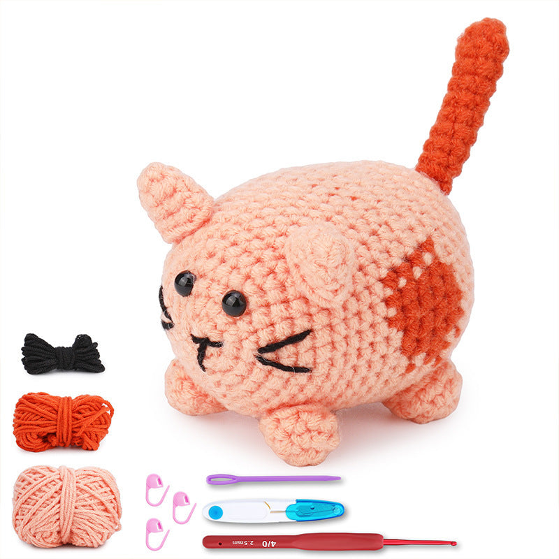 Cat Series Crochet Doll Handmade Gift Set ARZ