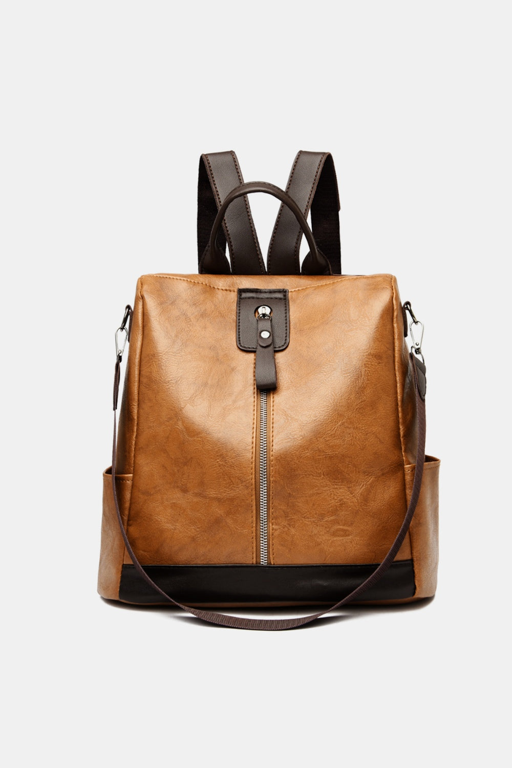 PU Leather Large Backpack Bag Trendsi