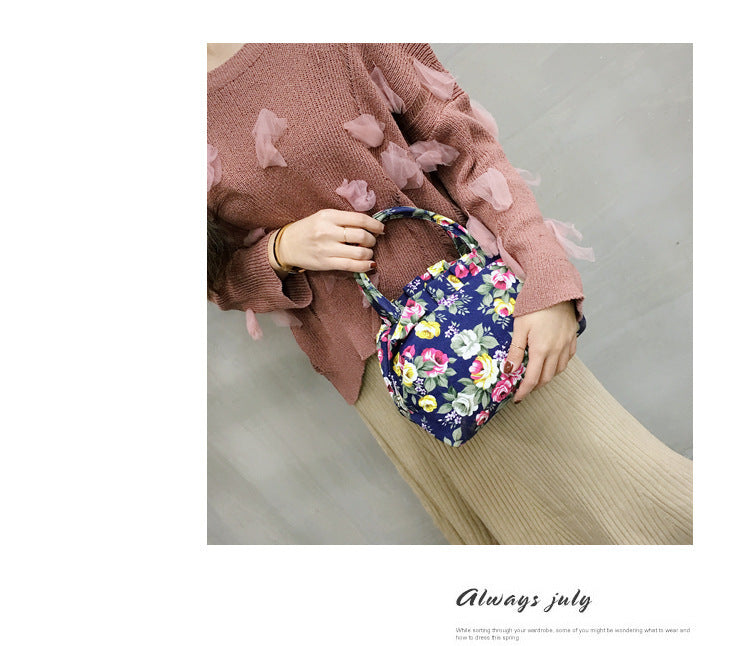 Hand Bag, Mobile Phone Bag, Middle-aged Female Bag, Mother's Lunch Bag, Purse, Folding Umbrella ARZ