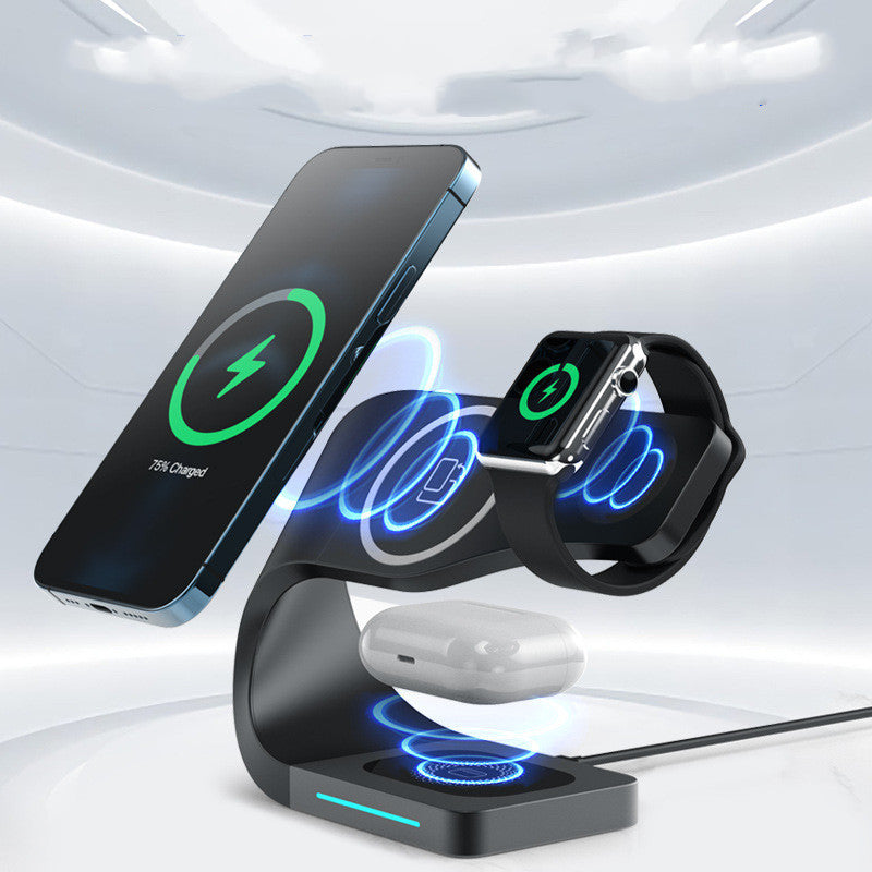 Multi-function Charging Stand Magnetic Wireless Charging 15W Fast Charging ARZ