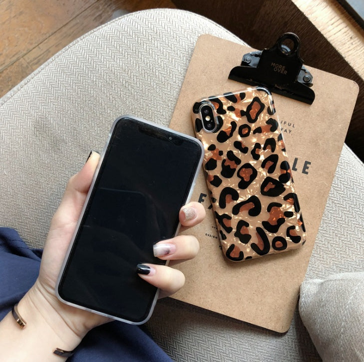 Compatible With Leopard Print Phone Case For Colorful Silicon Cover For TPU Cases ARZ