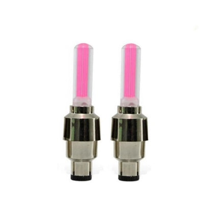 Neon Lights Tyre Wheel Valve Cap Light LED Car Tire Valve Caps Air Cover Tire Rim Valve Wheel Stem Cap Bike Light ARZ