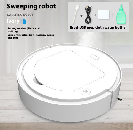 Sweeping Robot Commercial Wireless Intelligent Cleaning Three-in-one Dust ARZ