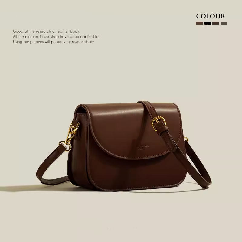 Women's Simple Retro Textured Small Bag ARZ