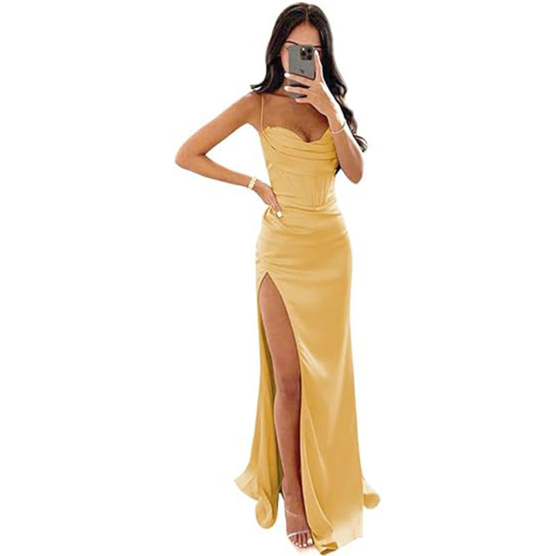 European And American Women's Clothing Sleeveless Camisole Evening Dress ARZ