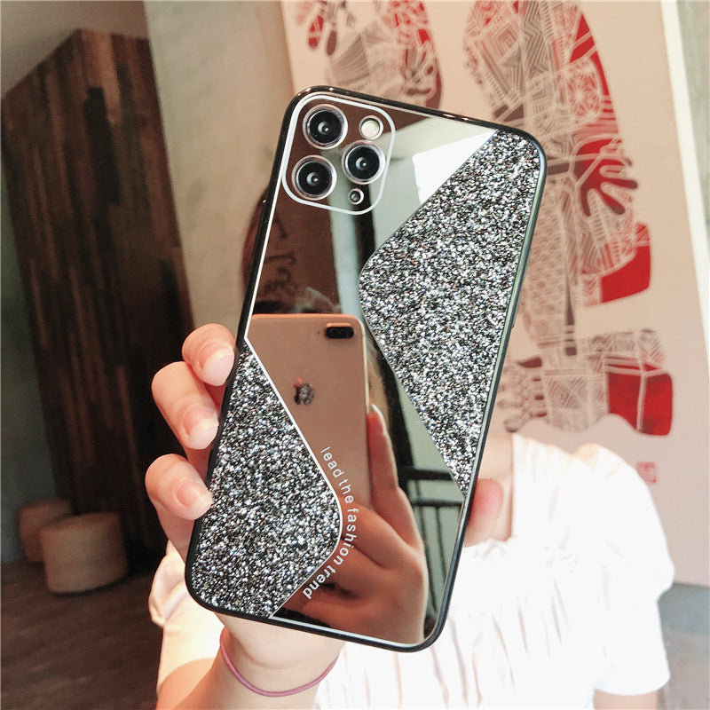 Compatible with Apple , Luxury Glitter Phone Case With Personalized Rhinestones ARZ