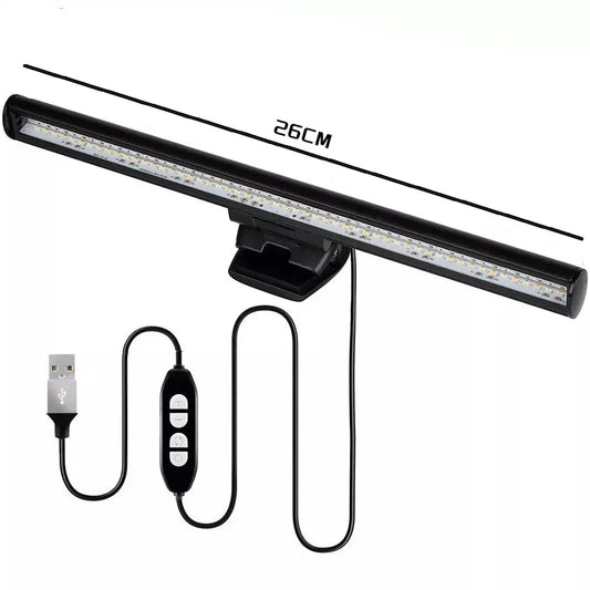 Computer LED Light Bar With USB Connectivity, Eye-Caring Technology, And Adjustable Brightness For Monitors ARZ