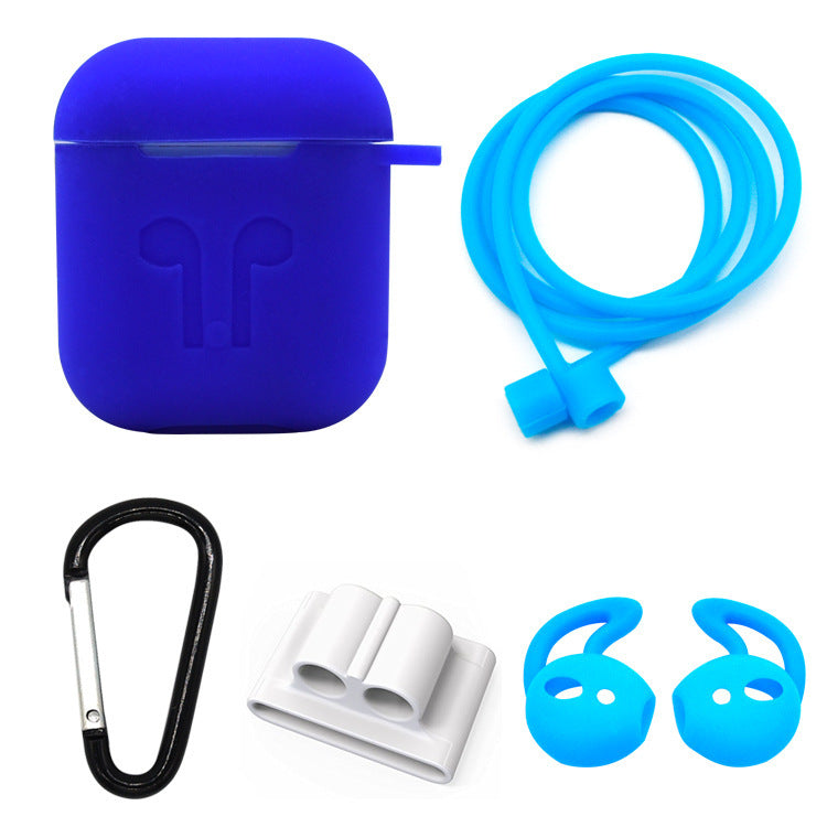 Compatible with Apple, Applicable airpods thick bluetooth headset charging box anti-fall silicone storage box ARZ