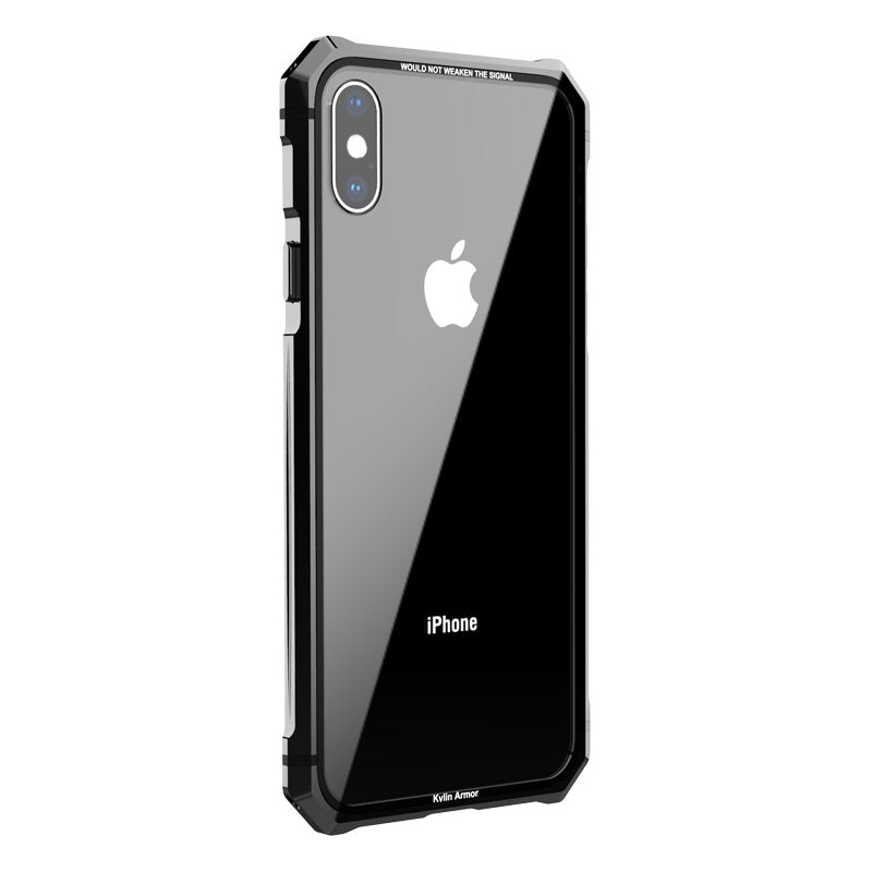 Transparent tempered glass phone case ARZ