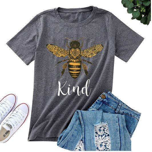 Bee print T-shirt ARZ