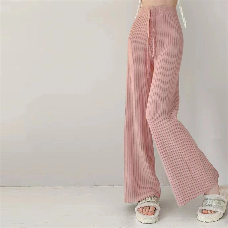 Women's High Waist Slimming Soft Knitted Trousers ARZ