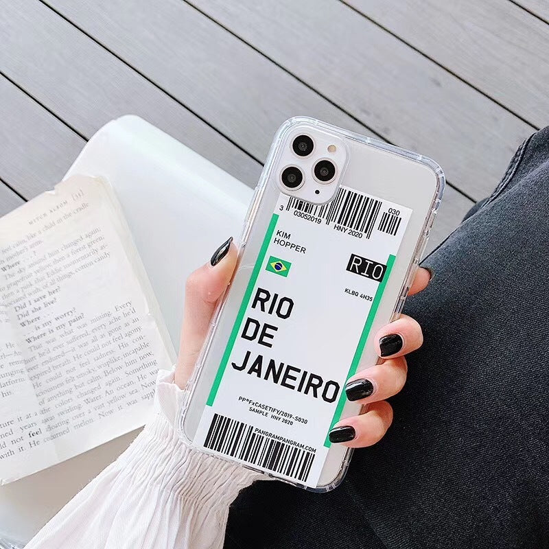 Ticket phone case ARZ