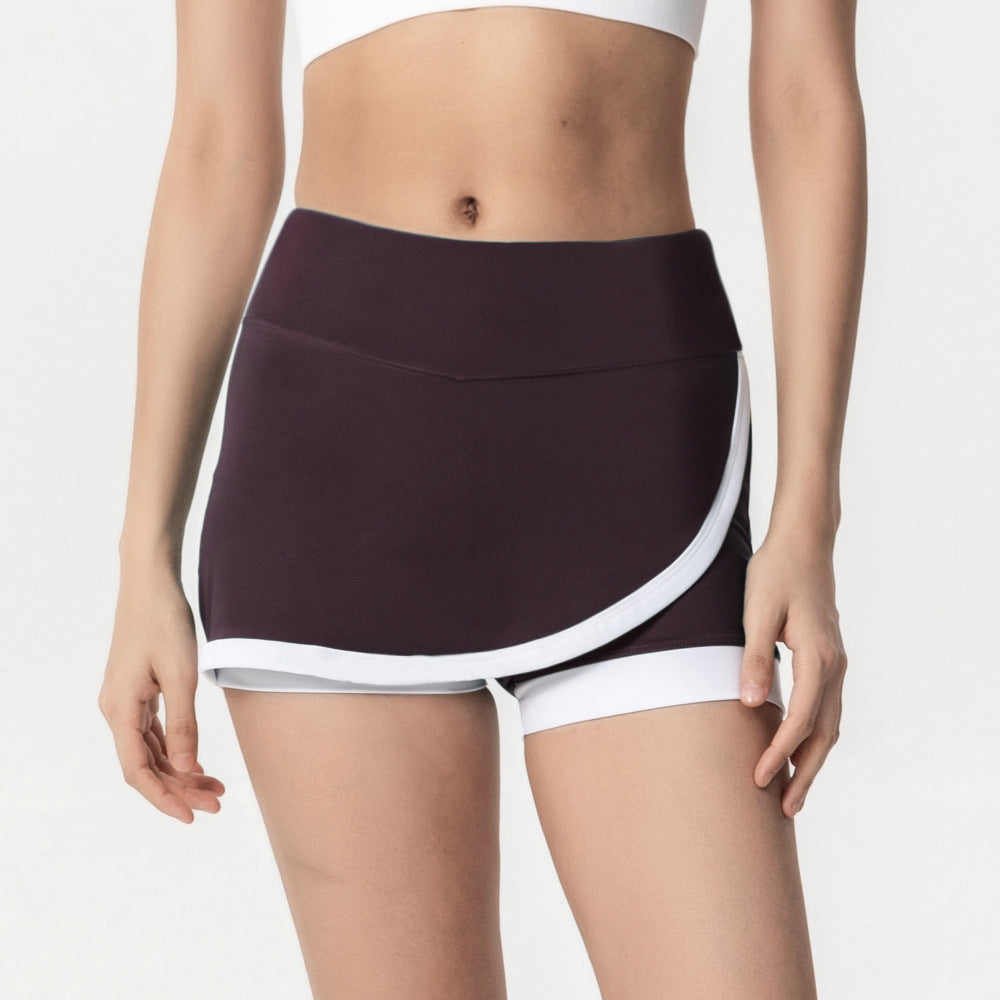 Yiang Yoga Breathable Workout Shorts Women's Anti-exposure ARZ