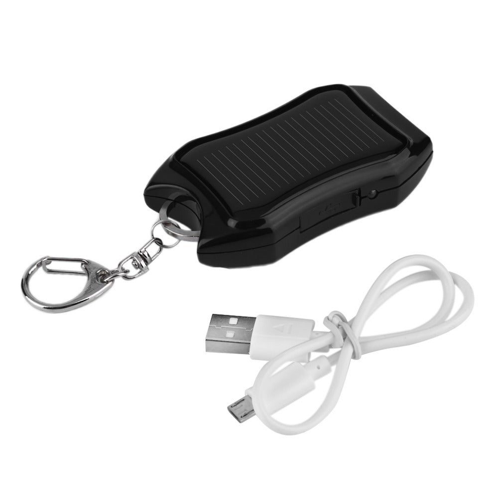 Solar Mobile Phone Power Bank  Flashlight Keychain Power ARZ