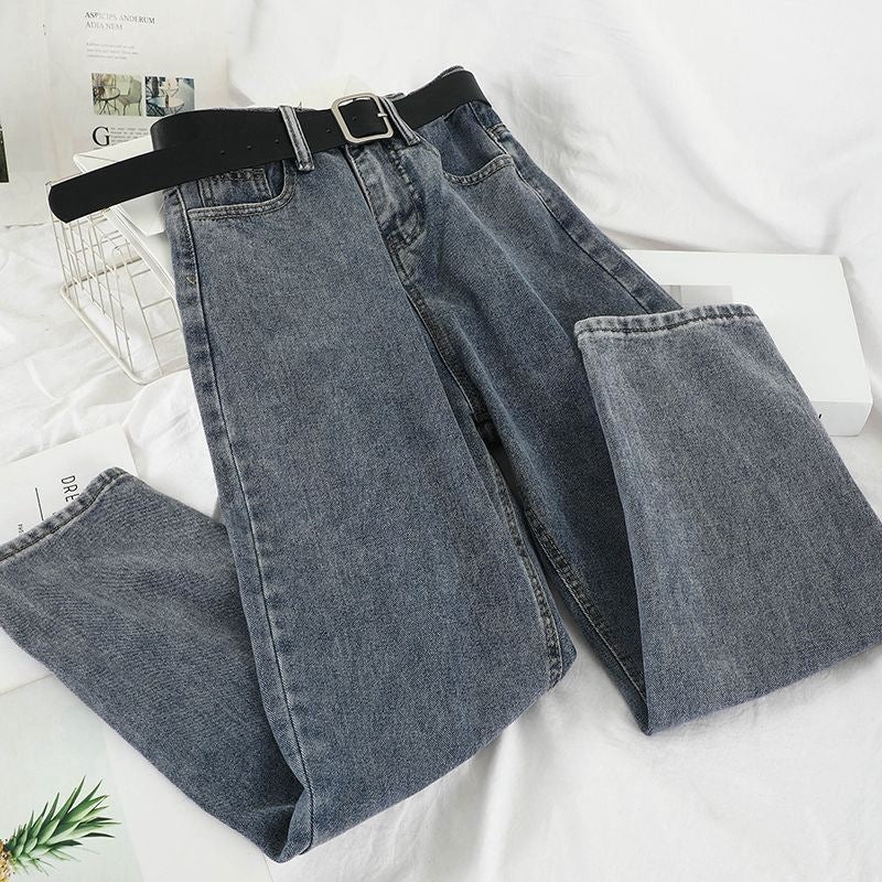 High Waist Jeans Women Straight Harem ARZ