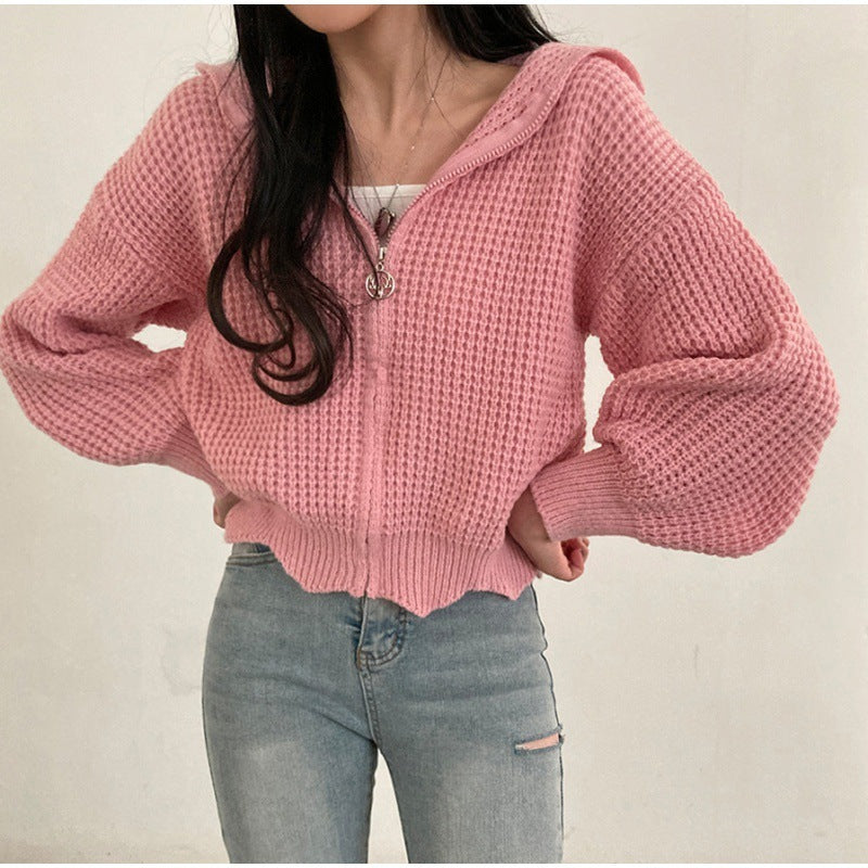 Women's Fashion Loose And Lazy Style Knitted Jacket ARZ