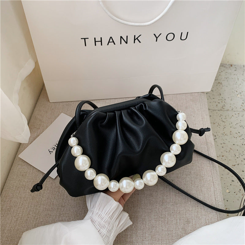 New Pearl Chain Dumpling Women Messenger Bag ARZ