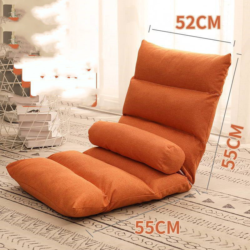 Bed Backrest Floor Small Sofa Folding Single Bay Window Computer Recliner ARZ