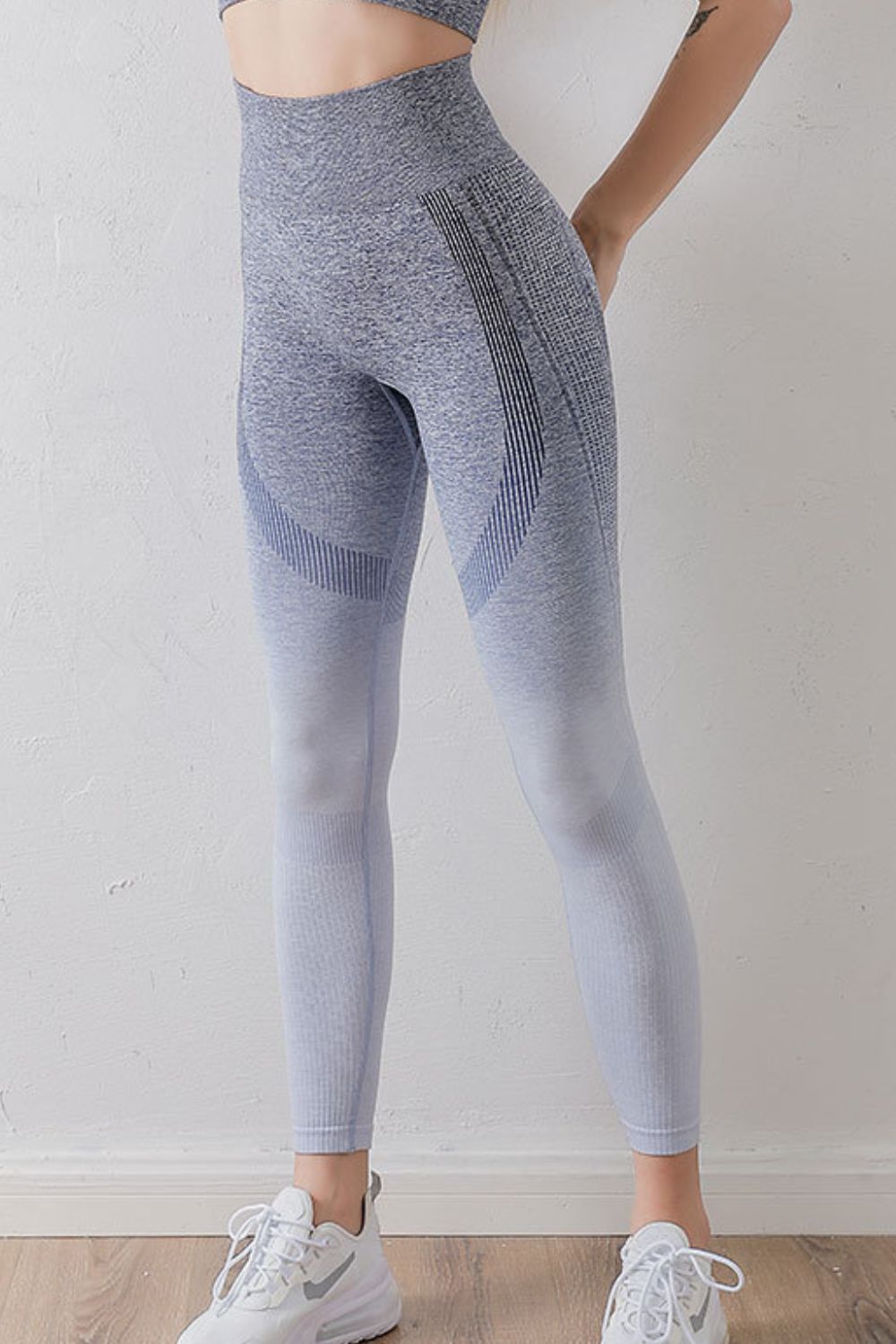 Sports Leggings - Gradient High Waist for Workout Trendsi