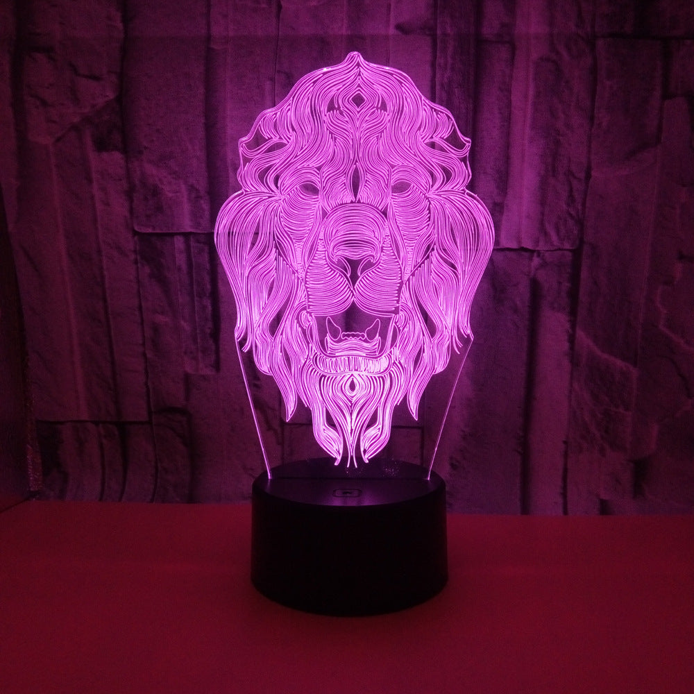 Colorful Touch 3D Vision LED Night Light ARZ