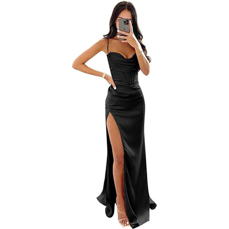 European And American Women's Clothing Sleeveless Camisole Evening Dress ARZ