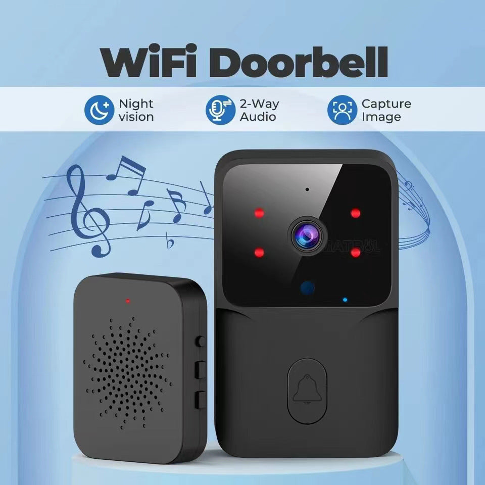 Intelligent Visual Doorbell Home Surveillance Video Intercom HD Night Vision Capture ARZ