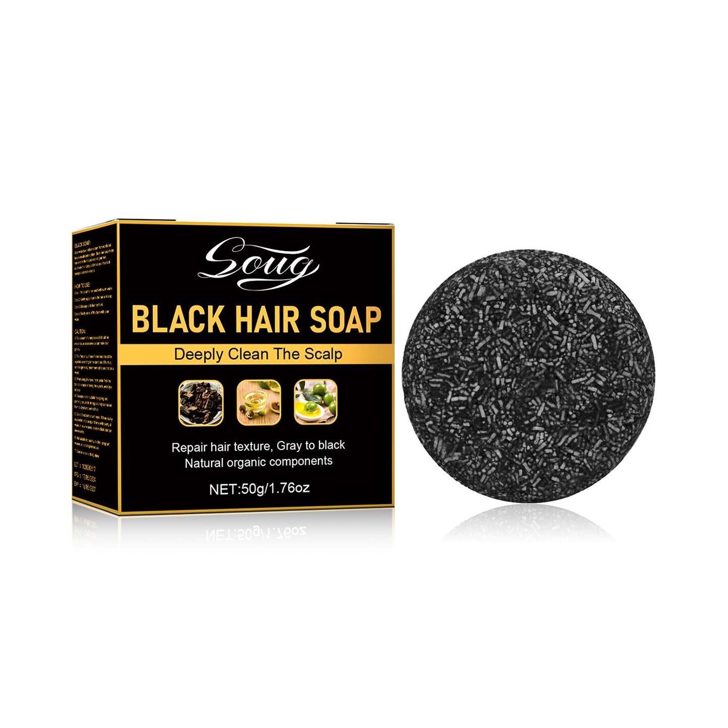 Supple Hair Scalp Cleaning Shampoo Soap ARZ