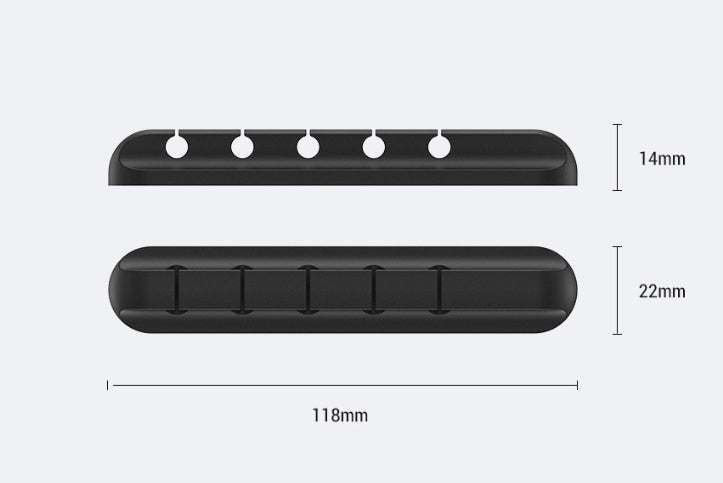 Silicone storage cable management cable clamp ARZ