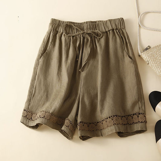 Summer Thin Linen Shorts For Women ARZ