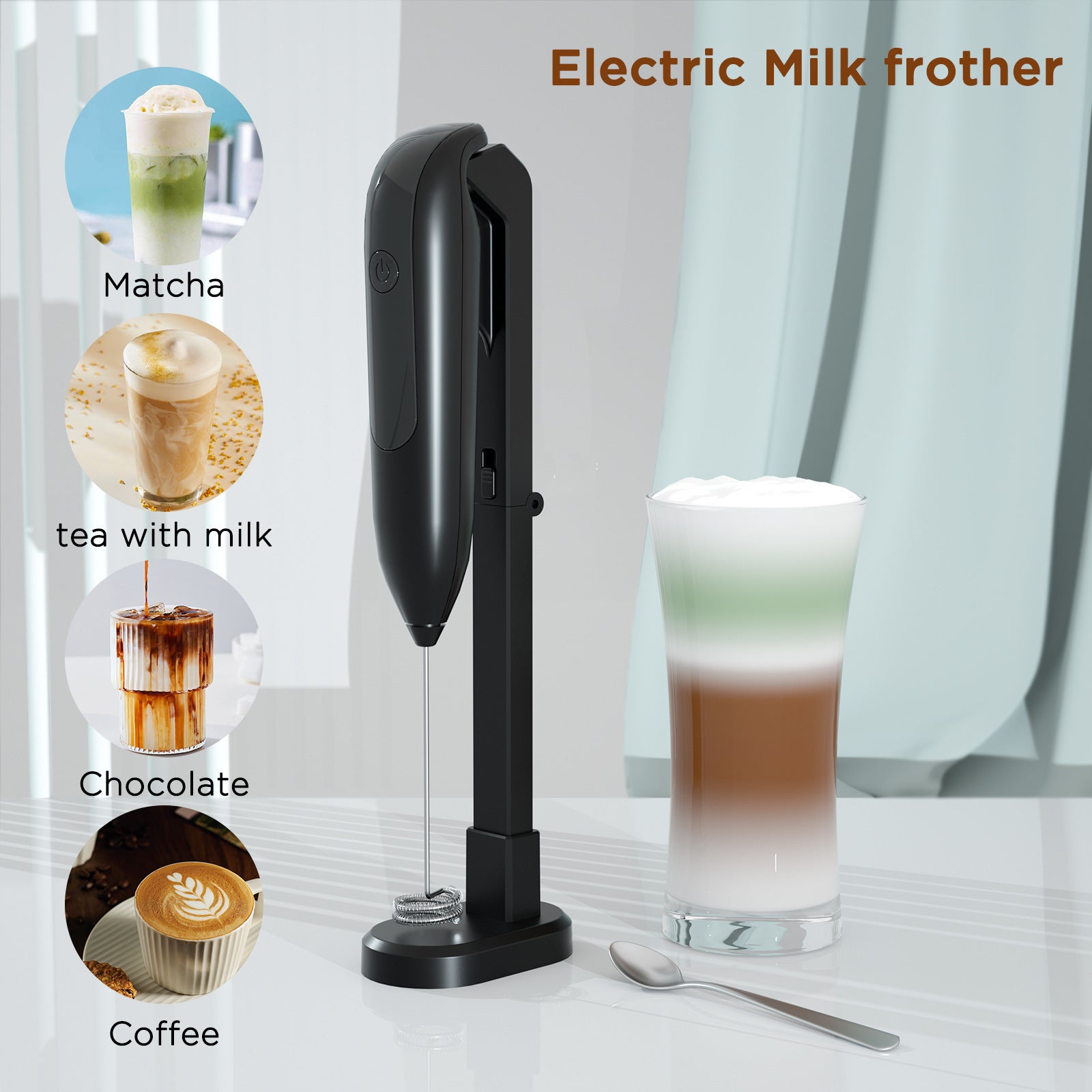 Automatic Home Foam Wireless Handheld Egg Beater ARZ