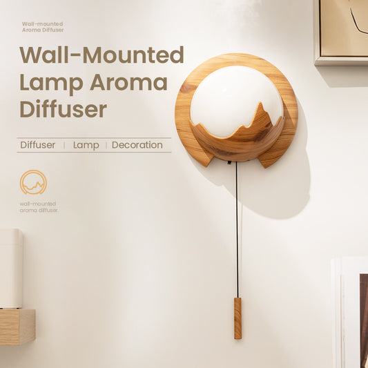 150ml Wall-mounted Aroma Diffuser Night Light Home Diffuser Mute Intelligent Humidifier With Remote Control ARZ