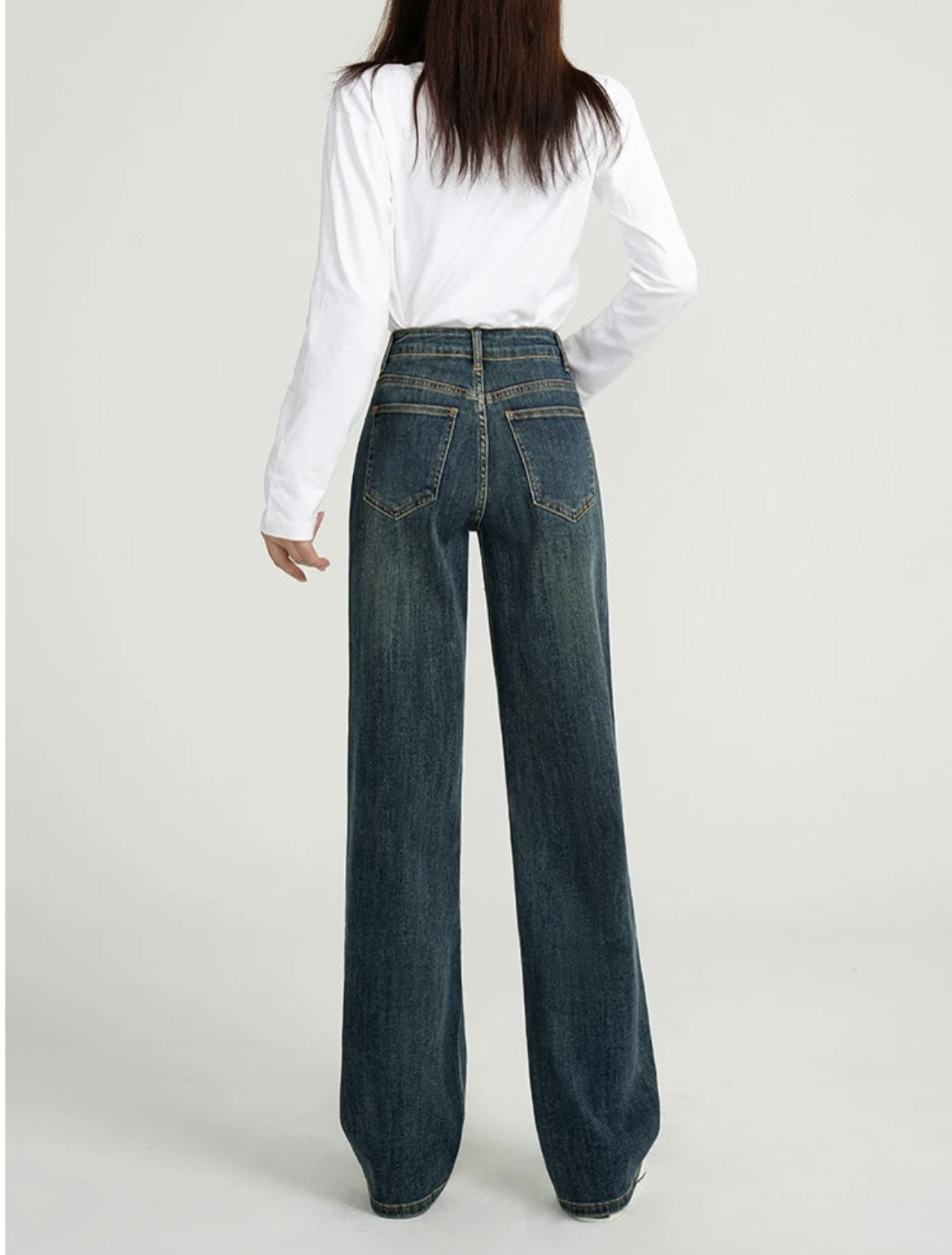 Fashion Casual Denim Trousers Women ARZ