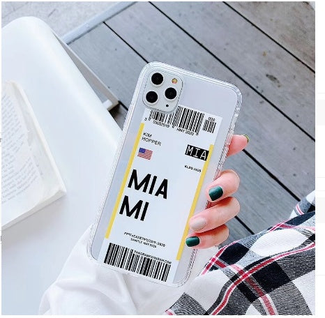 Ticket Phone Case ARZ