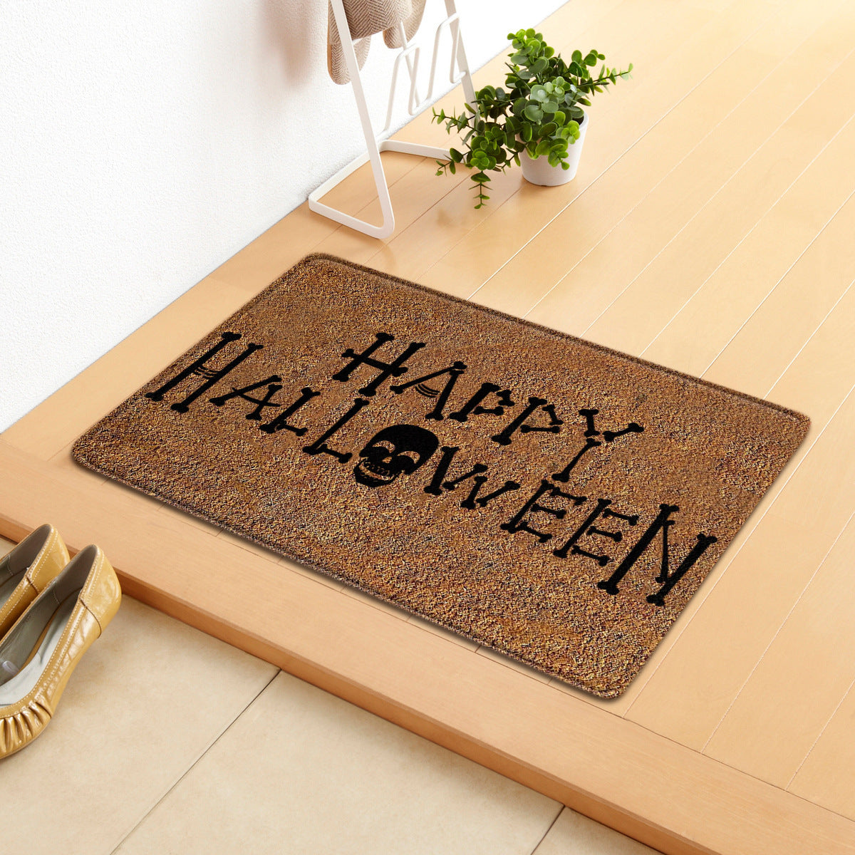 Halloween Letter Door Mat Kitchen Mat Bedroom Living Room Carpet Floor Mat ARZ