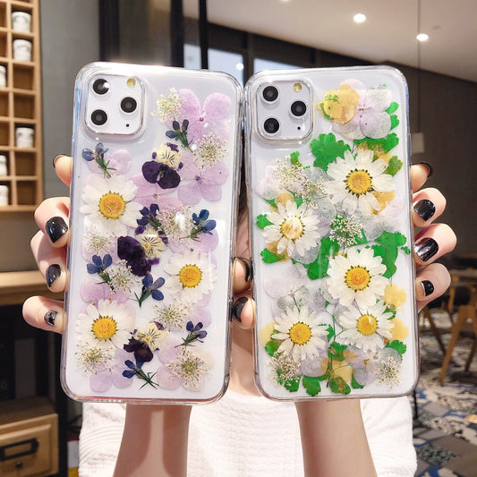 Preserved Flower Epoxy Phone Cases ARZ